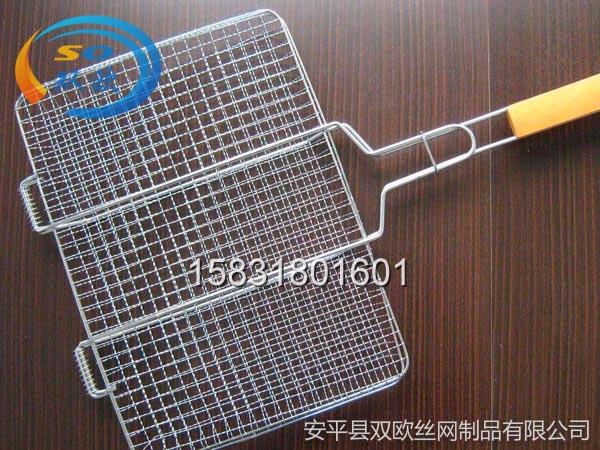 方形帶手柄燒烤網